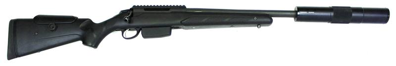 Buy 308 Tikka T3 Varmint Cerakote Synthetic with Silencer in NZ New Zealand.