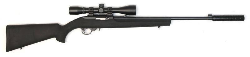 Buy 22 Ruger 10/22 Blued Hogue in NZ New Zealand.