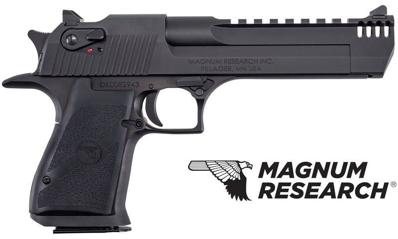 Buy 357-MAG Magnum Research Desert Eagle MK XIX 6" Black | Integrated Muzzle Brake in NZ New Zealand.