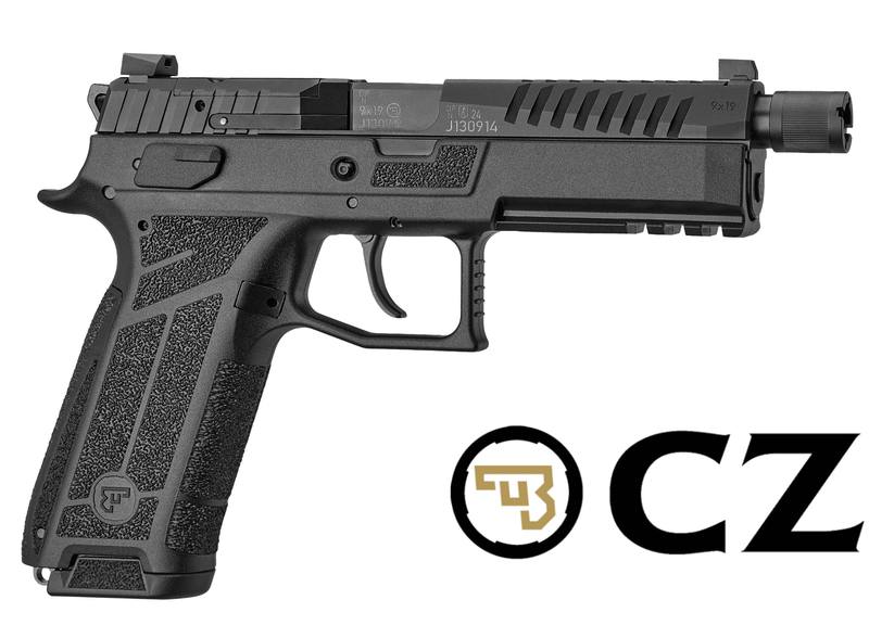 Buy 9mm CZ P-09F Nocturne SR Threaded in NZ New Zealand.