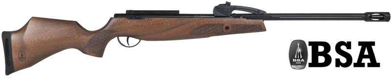 Buy BSA Spitfire 10-Shot Hardwood Air Rifle | .177(*1200fps) or .22(*1000fps) in NZ New Zealand.