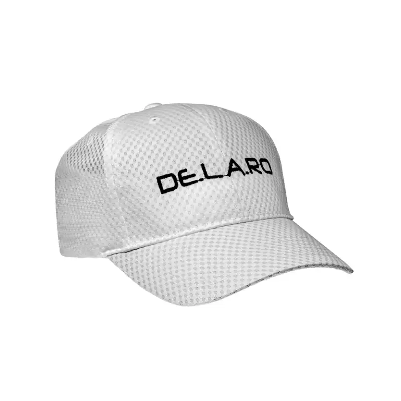 Buy Delaro Cap White With Black Brand in NZ New Zealand.