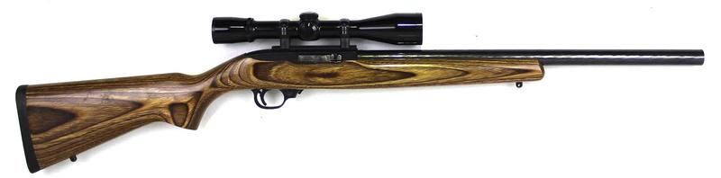 Buy 22 Ruger 10/22 Blued Laminate Heavy Barrel with Weaver 4x38 Scope in NZ New Zealand.