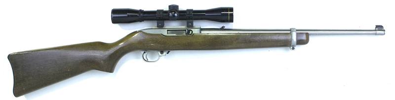 Buy 22 Ruger 10/22 Stainless Wood 18.5" with Scope in NZ New Zealand.