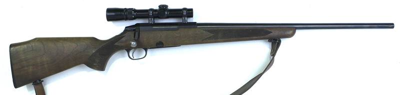 Buy 308 Tikka M590 Blued Wood with Scope in NZ New Zealand.