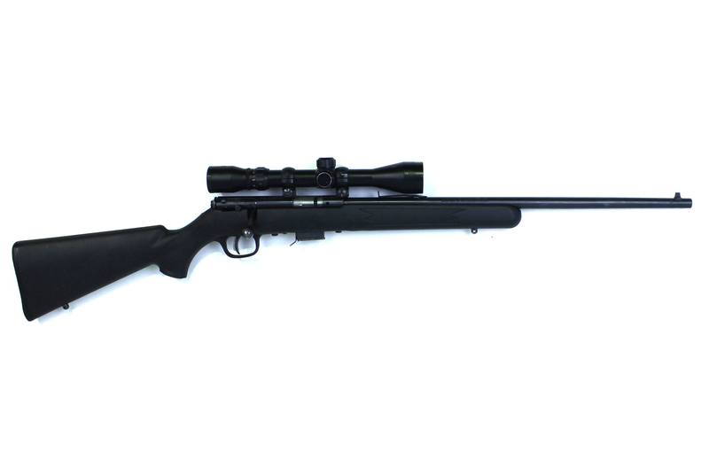 Buy 22MAG Savage Model 93 Blued/Synthetic with BSA 3-9x40 Scope in NZ New Zealand.