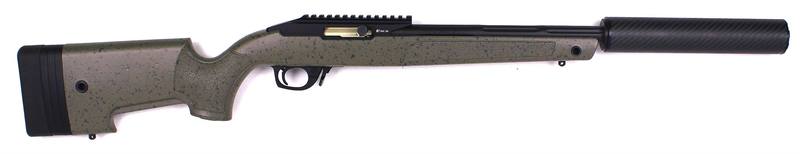 Buy 22 Bergara BXR Blued Synthetic with Silencer in NZ New Zealand.
