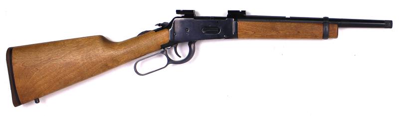 Buy 30-30 Mossberg 464 Blued Wood Threaded in NZ New Zealand.