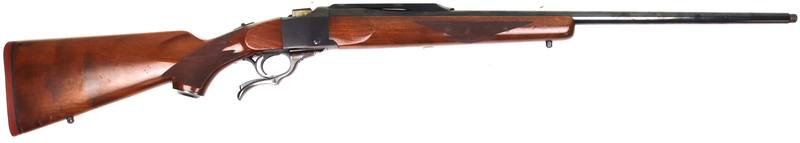 Buy 7mm Rem Mag Ruger No. 1 Blued Wood Threaded in NZ New Zealand.