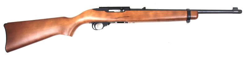 Buy 22 Ruger 10/22 Blued Wood | Threaded in NZ New Zealand.