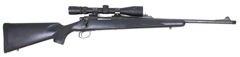 Buy 223 Remington 700ADL Blued Synthetic | Threaded with Scope in NZ New Zealand.