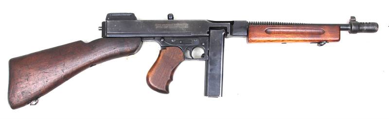 Buy 45 ACP Thompson 1928A1 Blued Wood in NZ New Zealand.