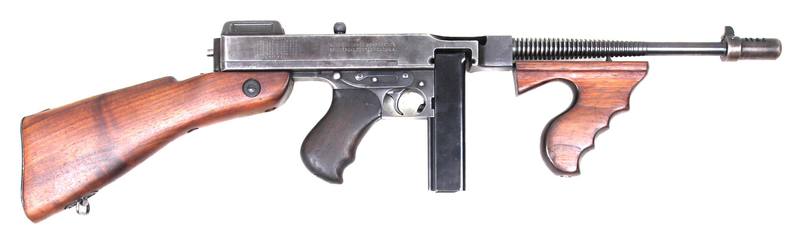 Buy 45 ACP Thompson 1928 A1 Blued Wood in NZ New Zealand.