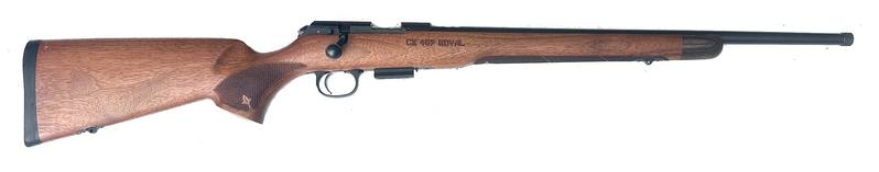 Buy 22 Mag CZ 457 Royal Blued Wood Threaded in NZ New Zealand.