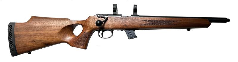 Buy 22 Anschutz 1417 Blued Wood Threaded in NZ New Zealand.