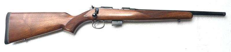 Buy 17hmr CZ 452-2E Blued Wood Threaded in NZ New Zealand.