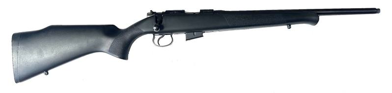 Buy 17hmr CZ 452-2E American Blued Synthetic Threaded in NZ New Zealand.