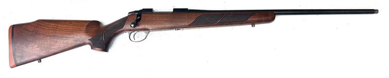 Buy 223 Sako 75 Hunter Blued Wood Threaded in NZ New Zealand.
