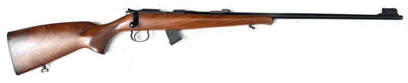 Buy 22 CZ 452-2E American Blued Wood Threaded in NZ New Zealand.