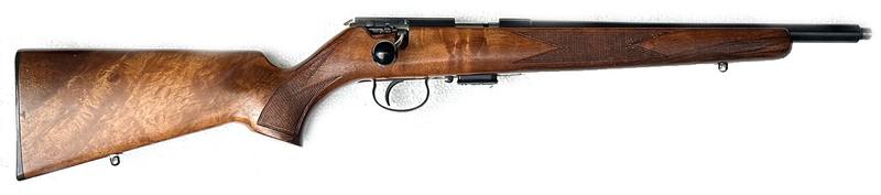 Buy 17hmr Anschutz 1517 Blued Wood Threaded in NZ New Zealand.