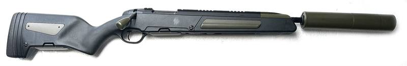 Buy 308 Steyr Mannlicher Scout Blued Synthetic with Silencer in NZ New Zealand.