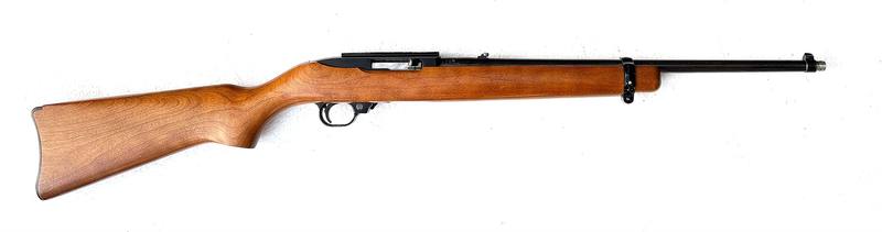 Buy 22 Ruger 10/22 Blued Wood Threaded in NZ New Zealand.