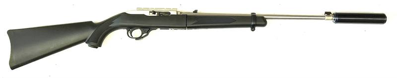 Buy 22 Ruger 10/22 Takedown Stainless Synthetic with Silencer in NZ New Zealand.