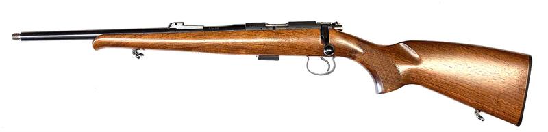 Buy 22 CZ 452-2E Blued/Wood Threaded Left Hand in NZ New Zealand.