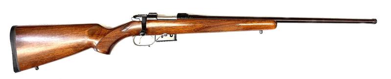 Buy 22 Hornet CZ 527 American Blued/Wood Threaded in NZ New Zealand.