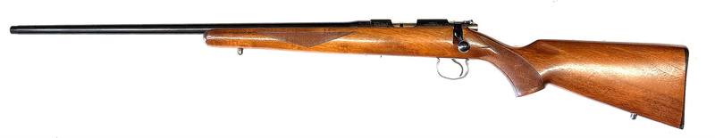 Buy 22 CZ 452-2E Blued/Wood Threaded in NZ New Zealand.