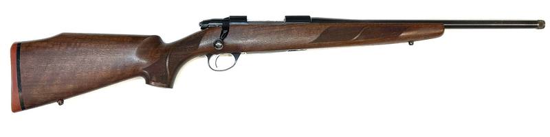 Buy 243 Sako 75 Hunter Blued/Wood Threaded in NZ New Zealand.