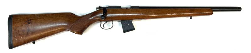 Buy 17HMR CZ 452-2E Varmint Blued/Wood Threaded in NZ New Zealand.