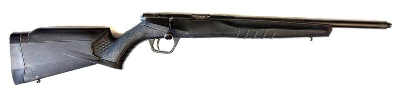 Buy 17HMR Savage B17 Blued/Synthetic Threaded in NZ New Zealand.