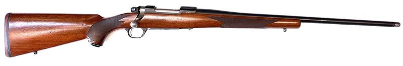 Buy 223 Ruger N77 Hawkeye Blued/Wood Threaded in NZ New Zealand.