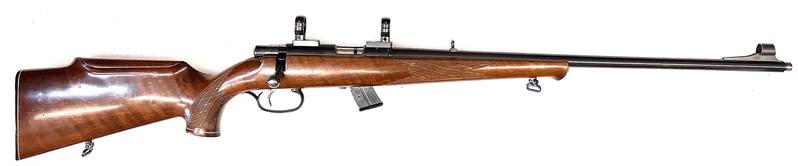 Buy 22 Anschutz 1422 Blued/Wood Threaded in NZ New Zealand.