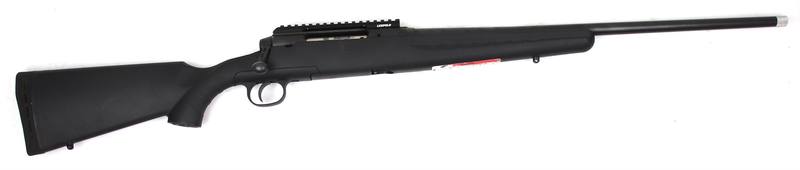 Buy 223 Savage Axis Blued Synthetic Threaded in NZ New Zealand.