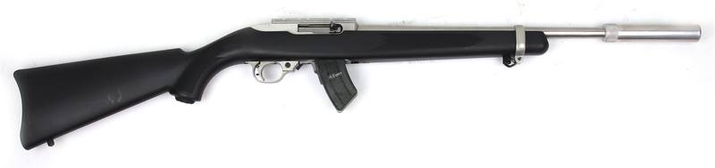 Buy 22 Ruger 10/22 Stainless Synthetic 15" with Silencer in NZ New Zealand.
