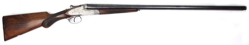 Buy 12ga Bear Side by Side Blued Wood 28" 1/2 & Full Chokes in NZ New Zealand.