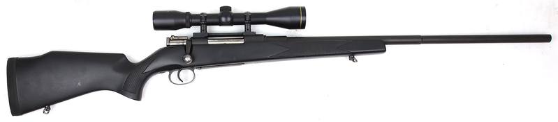 Buy 6.5X55 Swedish Mauser Sport Blued Synthetic with Scope in NZ New Zealand.