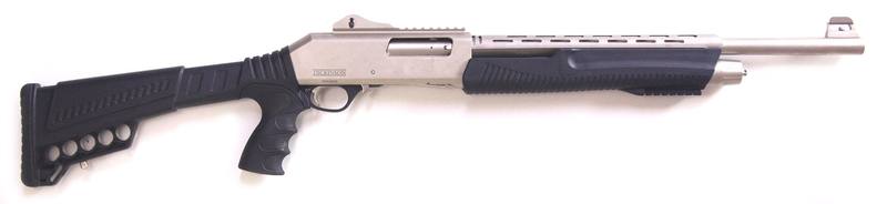 Buy 12ga Dickinson XX3 20" Tactical Marine Ghost Ring Pistol Grip in NZ New Zealand.