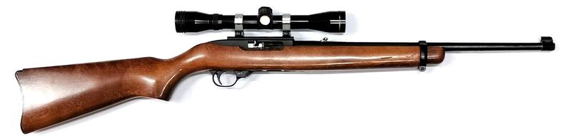 Buy 22 Ruger 10/22 Carbine Blued Wood 18" with Scope in NZ New Zealand.