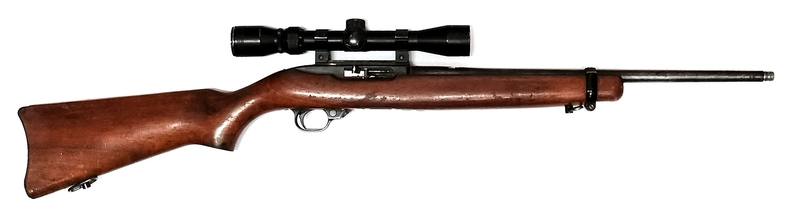 Buy 22 Ruger 10/22 Carbine Blued Wood 18" Threaded with Scope in NZ New Zealand.