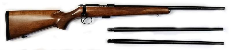 Buy 22 CZ 455 American Blued Wood 20.5" in NZ New Zealand.