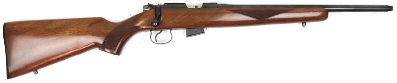 Buy 17HMR CZ 452 American Blued Wood Threaded in NZ New Zealand.