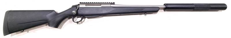 Buy 300 Blackout Tikka T3x Stainless Synthetic 18" with Silencer in NZ New Zealand.