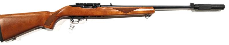 Buy 22 Ruger 10/22 50th Anniversary Blued Wood 16" with Silencer in NZ New Zealand.