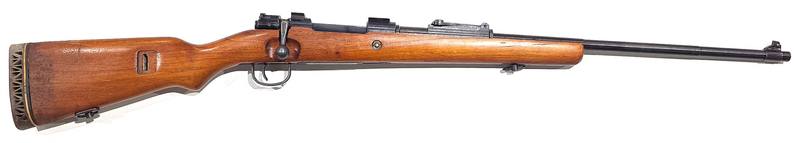 Buy 8X57 Mauser Kar98 Blued/Wood 24" Carved STK in NZ New Zealand.