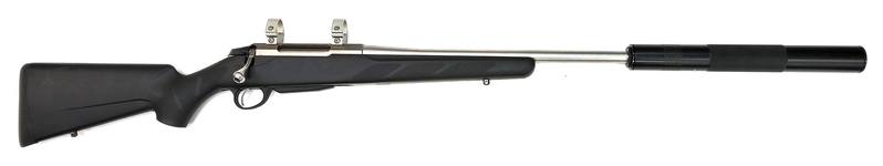 Buy 7mm-08 Tikka T2 Stainless Synthetic 22" | with Silencer in NZ New Zealand.