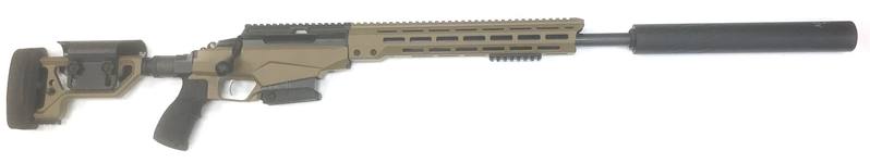 Buy 6.5 Creedmoor Tikka T3X Tac A1 24" Coyote with Silencer in NZ New Zealand.