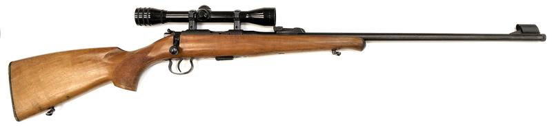Buy 22 BRNO Model 2E Blued Wood 23.4" Threaded with Scope in NZ New Zealand.